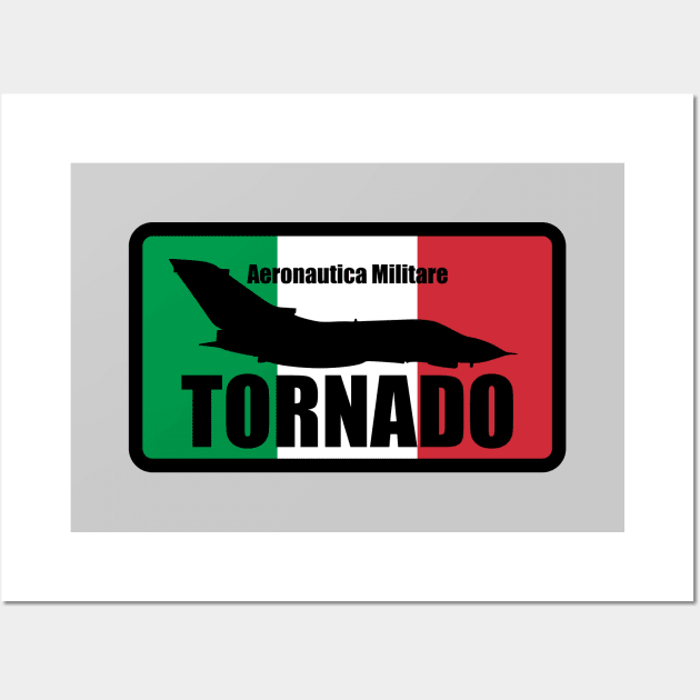 Italian Air Force Tornado Patch Wall Art by TCP